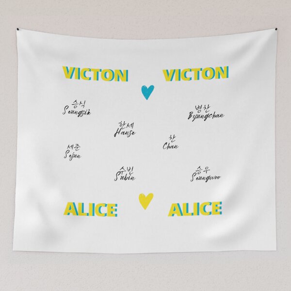 Item preview, Victon+Alice+ Member's names designed and sold by puki-ycdi.