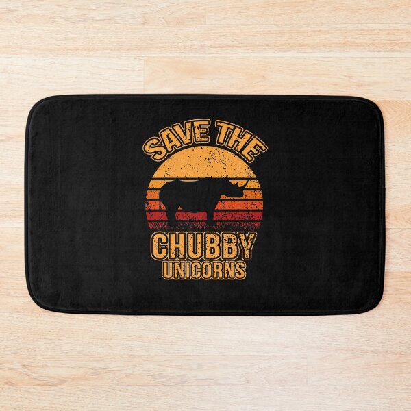 Item preview, Save The Chubby Unicorns Retro Rhinoceros Lover designed and sold by aaronbolser.