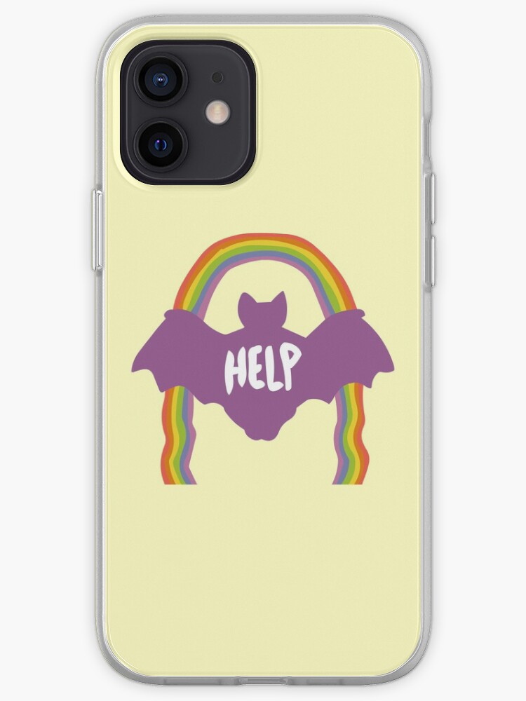 Thee Oh Sees Help Iphone Case Cover By Leelahiffe Redbubble