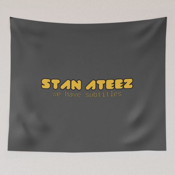 Item preview, STAN ATEEZ We have subtitles Version 2 designed and sold by puki-ycdi.