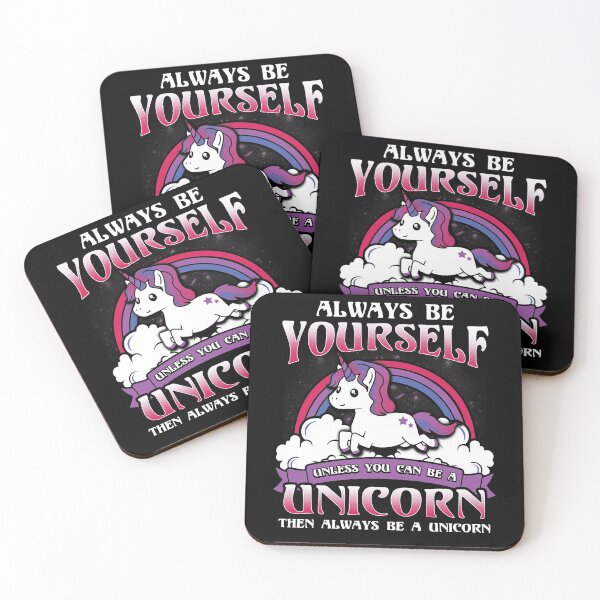 Item preview, Always Be Yourself Unless You Can Be A Unicorn - Magical Cute Unicorn Lover designed and sold by zenspired.