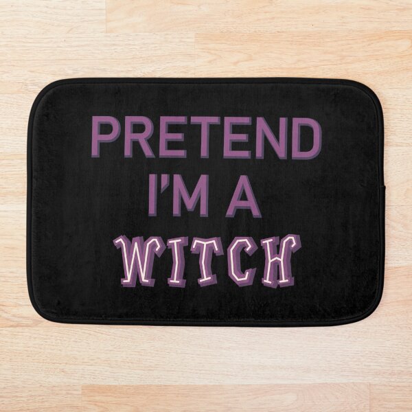 Item preview,  Finge que soy una bruja Bromas y juegos de palabras de Halloween designed and sold by onzpacesdesign.