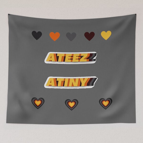 Item preview, ATEEZ + ATINY + HEARTS designed and sold by puki-ycdi.