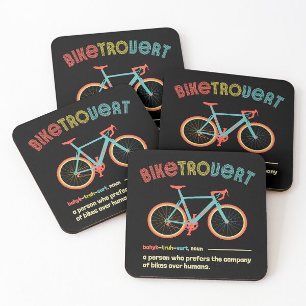 Item preview, Gravel Bike Biketrovert Funny Cycling Quote Anti Social Introvert Humor designed and sold by grinta2021.