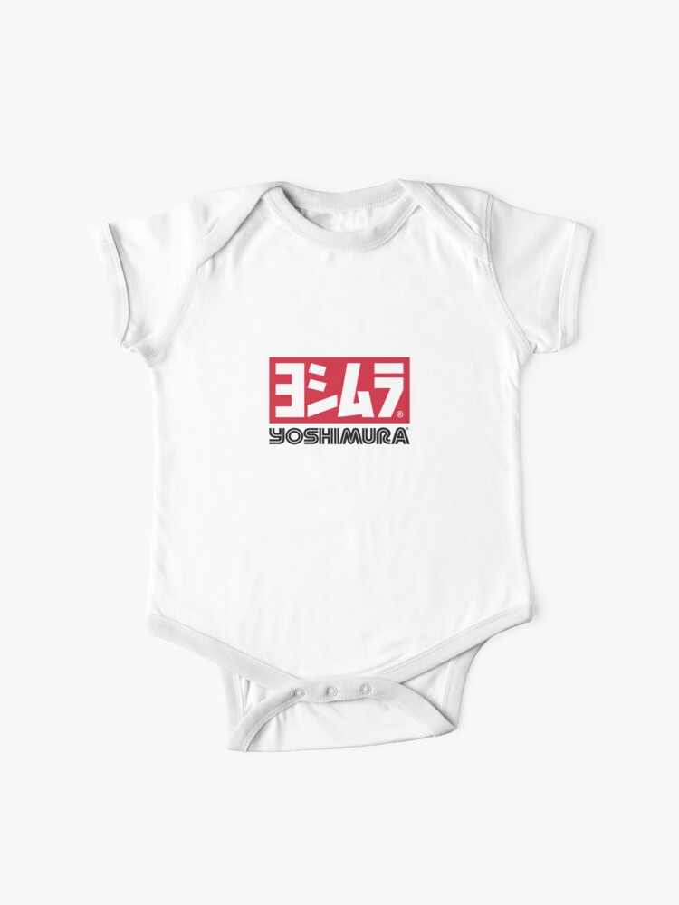 Baby Bodysuit - Custom Personalized Motocross Jersey 6-12 Months / White