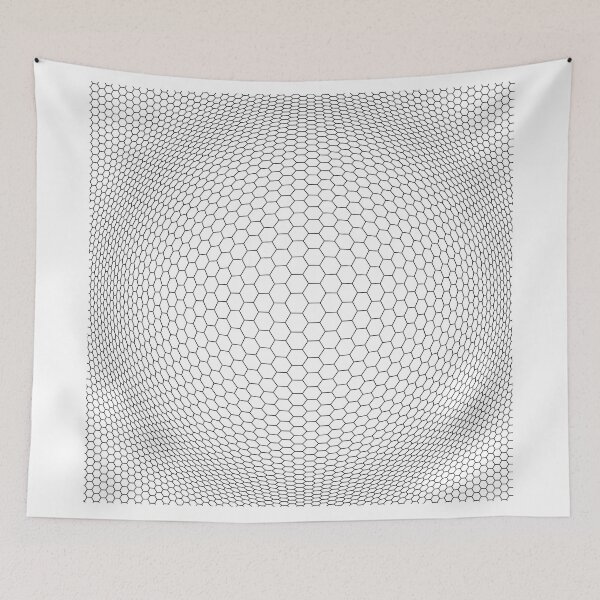 Item preview, Abstract hexagons pattern designed and sold by siloto.