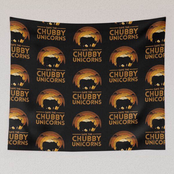 Item preview, Save The Chubby Unicorns Rhino Rhinoceros Lover designed and sold by aaronbolser.