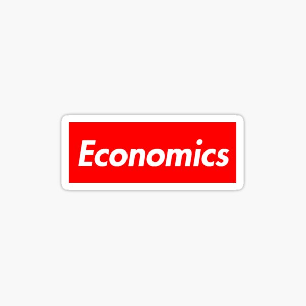 Economics Sticker