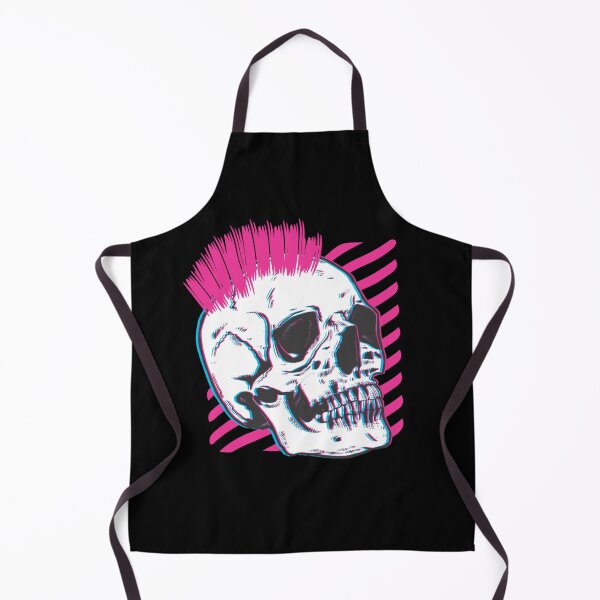 Item preview, Punk Skull Glitch Pullover Sweatshirt designed and sold by homeserpu.