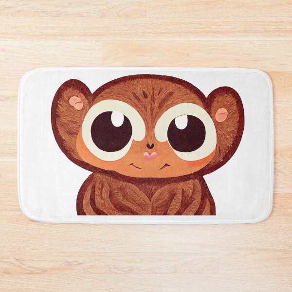 Item preview, Tarsier Character emoji emoticon  - Created by Artificial Intelligence designed and sold by Created-by-AI.