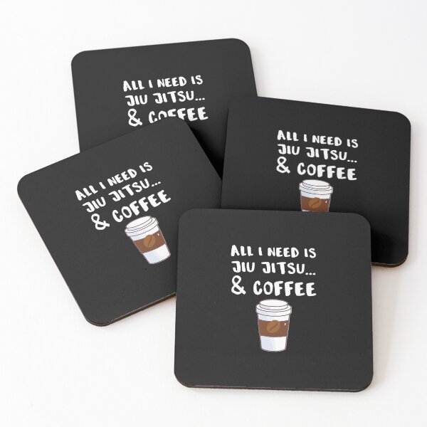 Item preview, All I Need Is Coffee and Jiu Jitsu Essential T-Shirt designed and sold by Lucifarland.