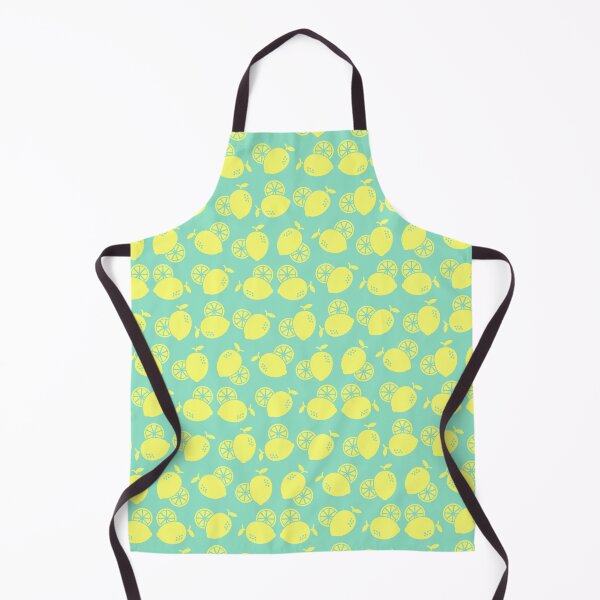Item preview, Mint and lemon pattern designed and sold by LaBelleMaison.