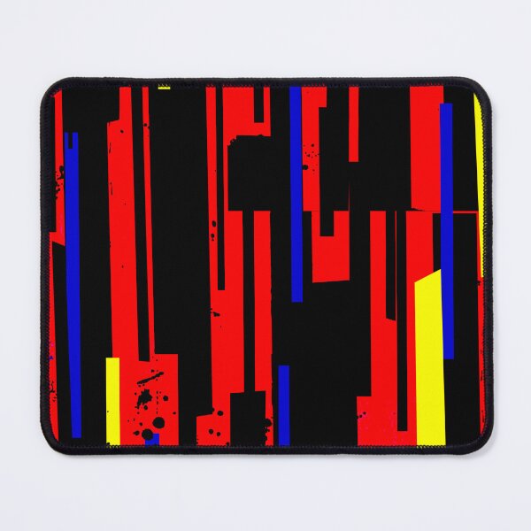 Item preview, Modern Minimalist Abstract Digital Painting - Vertical Random Stripes, Vibrant Colors designed and sold by MyArt23.