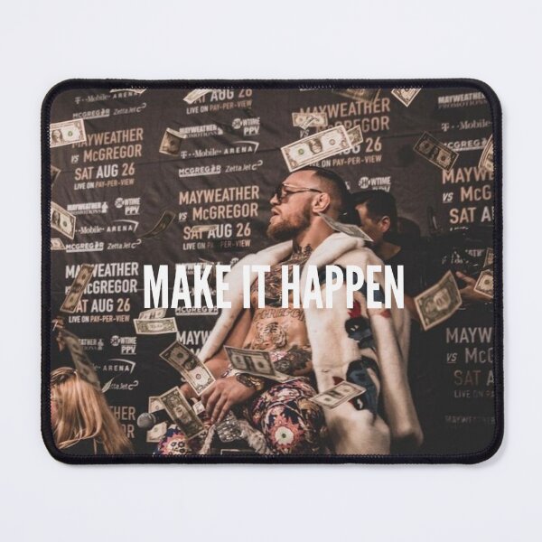 Item preview, Conor McGregor Make It Happen T-Shirt designed and sold by CombatSport.