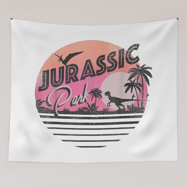 Item preview, Retro 90s Dinosaur Scene designed and sold by TarynAbbott.