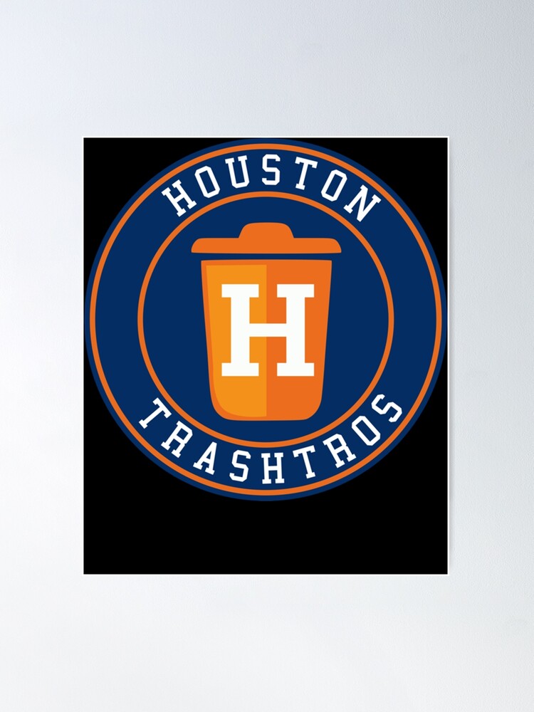 Atuve Retro Houston Astros Logo Parody for Fans Vintage Retro Tequila  Sunrise Throwback Style | Metal Print