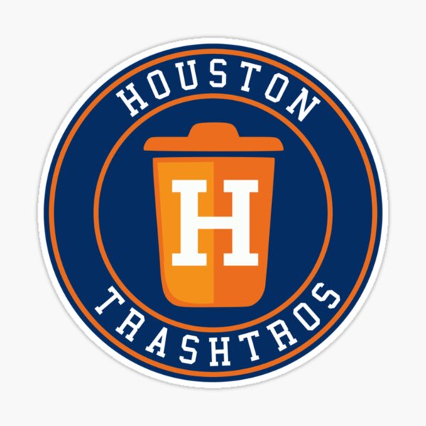 Houston Trashtros Asterisks Cheaters Trash Can | Poster