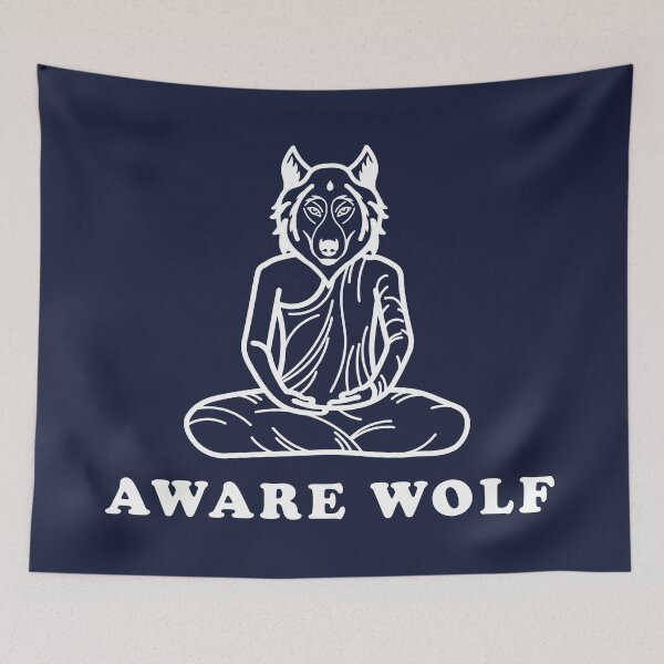 Item preview, Dark Self Aware Wolf designed and sold by Josef Michna.
