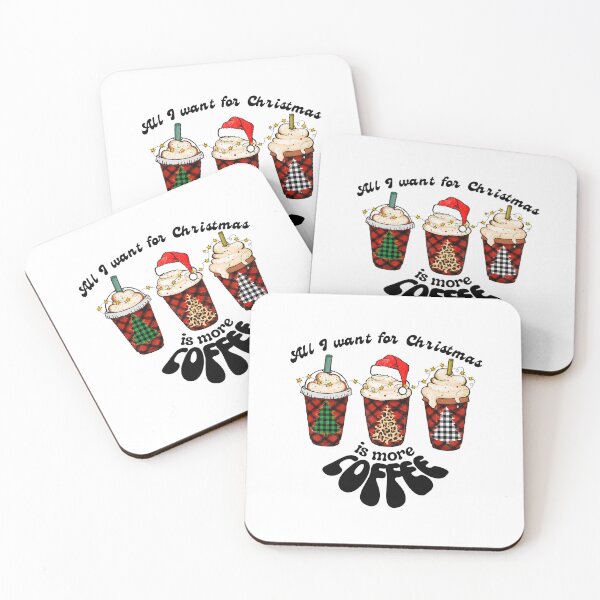 Item preview, All I want for Christmas is More Coffee designed and sold by WanderTravels.