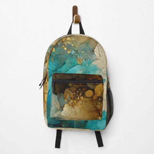 Item preview, Black teal and gold shimmers designed and sold by SteamedSashimi.