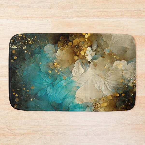 Item preview, Black teal and gold shimmers designed and sold by SteamedSashimi.