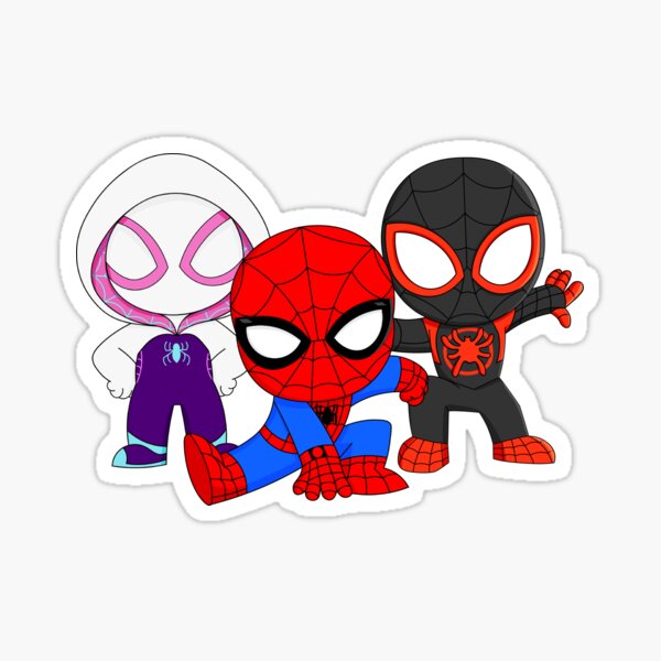 Spider-Man: Into the Spider-Verse Spider-Gwen Sticker - Sticker Mania