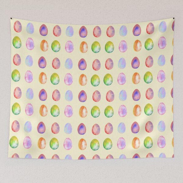 Item preview, Colorful Easter Egg Pattern designed and sold by semioddfinds.