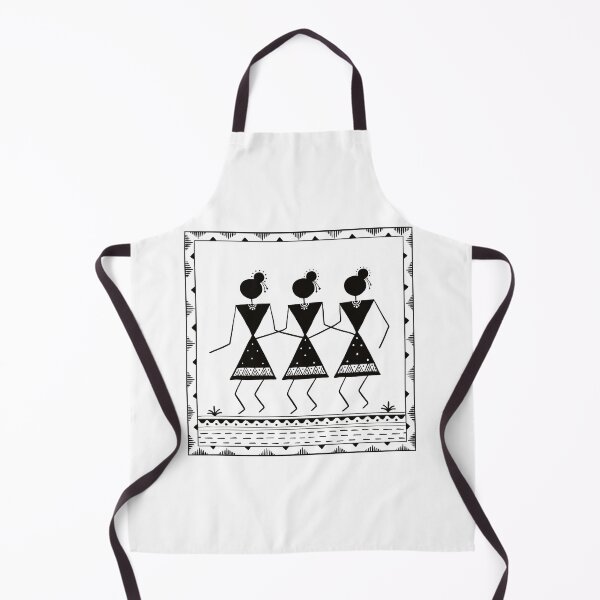 Item preview, Warli Friends designed and sold by Soma Chakraborty Debnath.