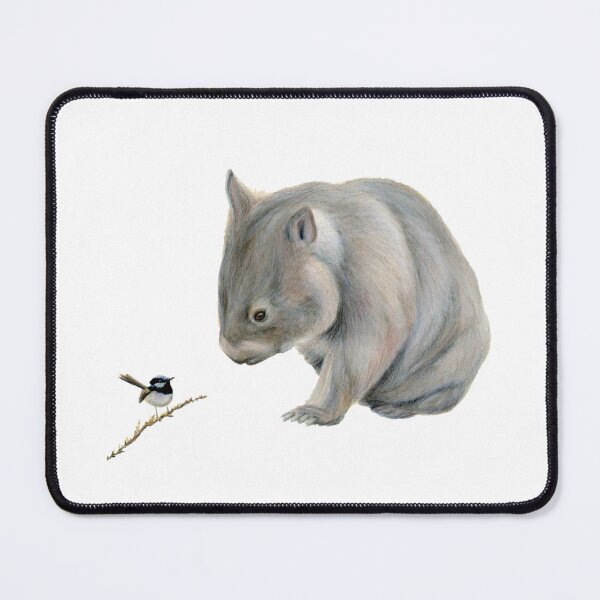 Item preview, Happy Wombat and Wren designed and sold by RachaelCurryArt.