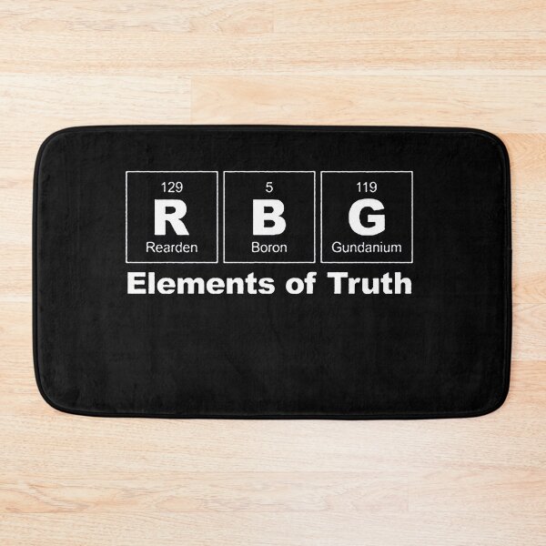 Artikelvorschau, Elemente der Wahrheit Shirt, Ruth Bader Ginsburg Shirt, Ginsburg Periodic Table Shirt, RBG Shirt, Ruth Bader Shirt, Notorious RBG Shirt entworfen und verkauft von Mariehandlerr.