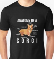 Anatomy Of A Corgi Unisex T-Shirt