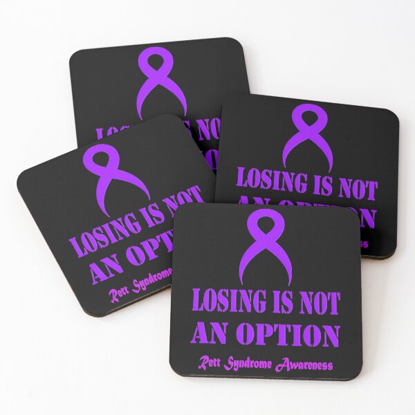 Item preview, Rett Syndrome Awareness Losing Is Not An Option designed and sold by TerrellOneal.
