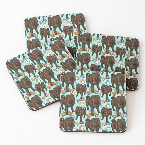 Item preview, Shar Pei Blue Biscuits designed and sold by SharPeiArt.