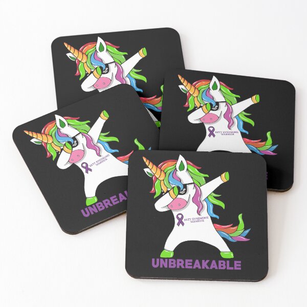 Item preview, Rett Syndrome Awareness Rett Syndrome Awareness Unicorn Warrior Unbreakable  designed and sold by TerrellOneal.