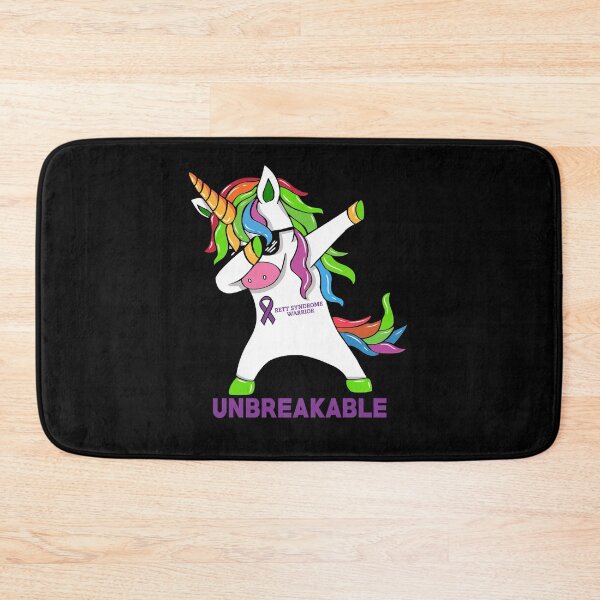 Item preview, Rett Syndrome Awareness Rett Syndrome Awareness Unicorn Warrior Unbreakable  designed and sold by TerrellOneal.