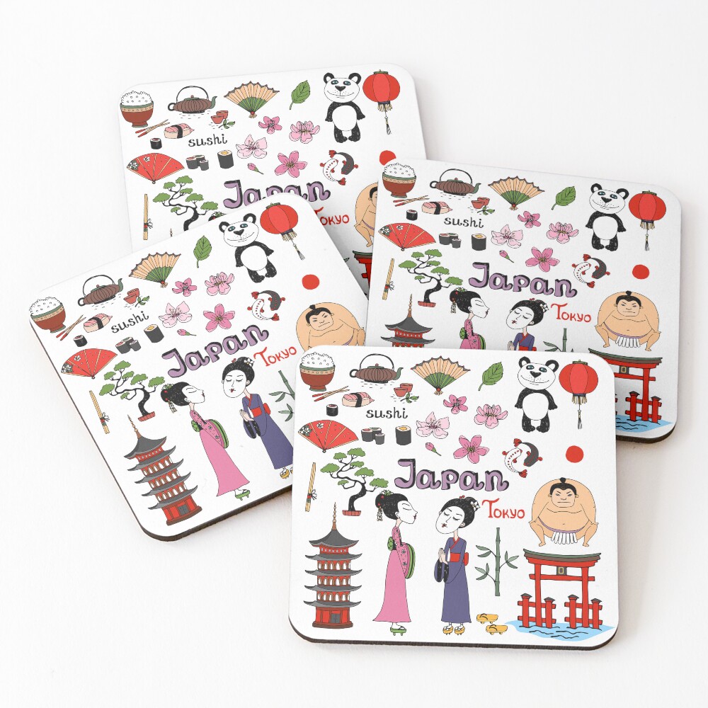 Item preview, Coasters (Set of 4) designed and sold by sofiatheof.