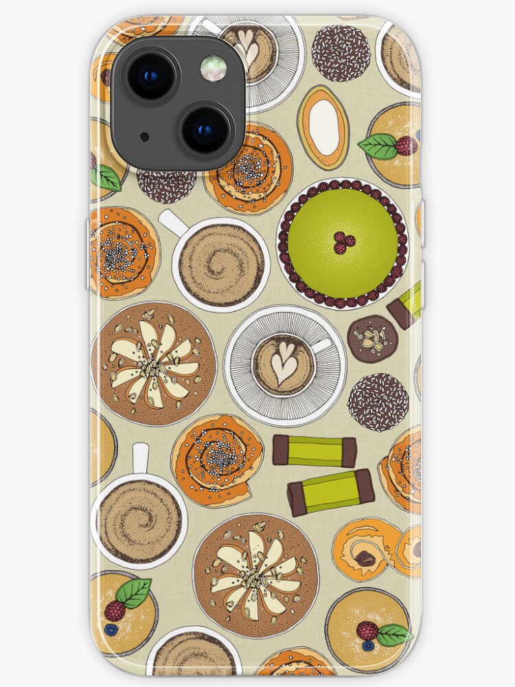 Thumbnail 1 of 5, iPhone Case, FIKA flax designed and sold by scrummy.