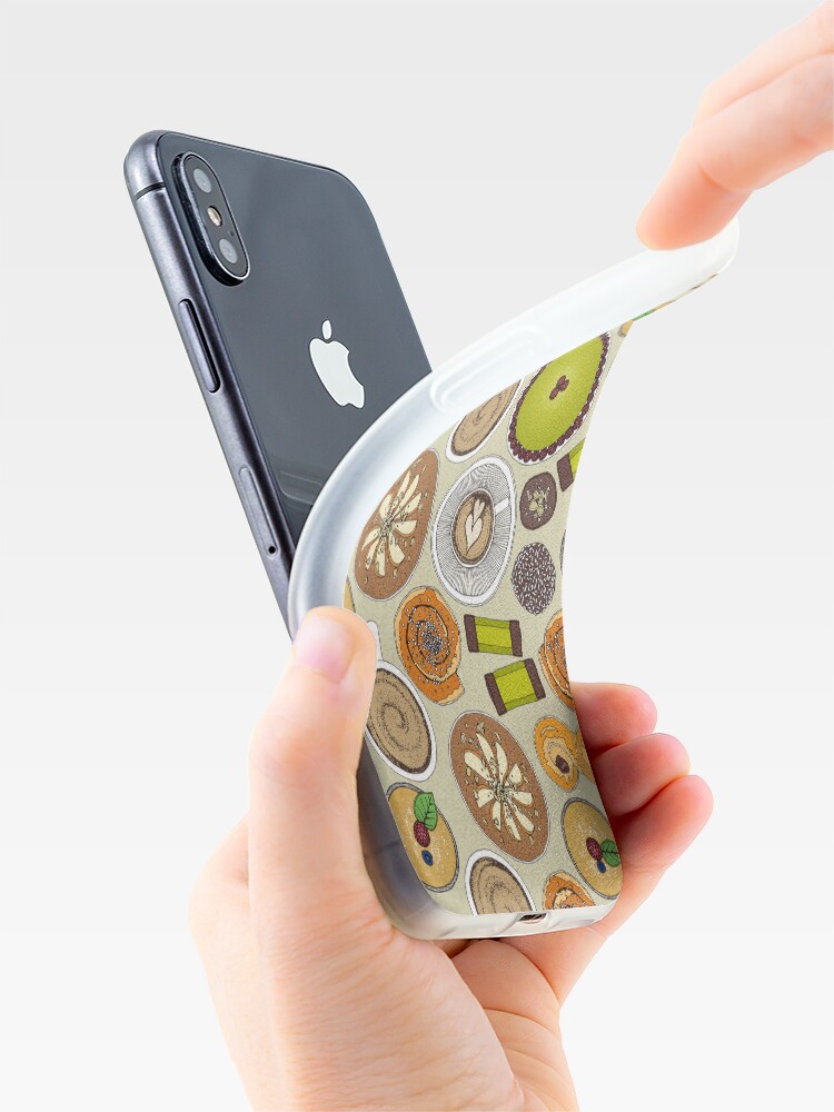 Thumbnail 4 of 5, iPhone Case, FIKA flax designed and sold by scrummy.