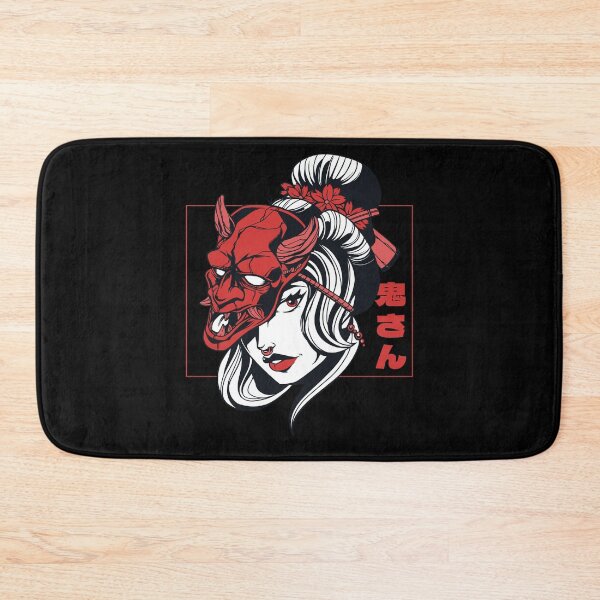 Item preview, Japanese girl with demon mask designed and sold by DerSenat.