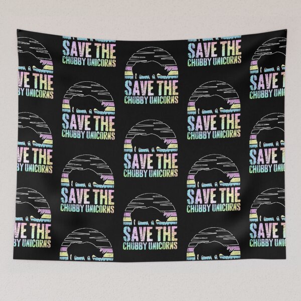 Item preview, Save The Chubby Unicorns Rhino Lover Rainbow designed and sold by aaronbolser.