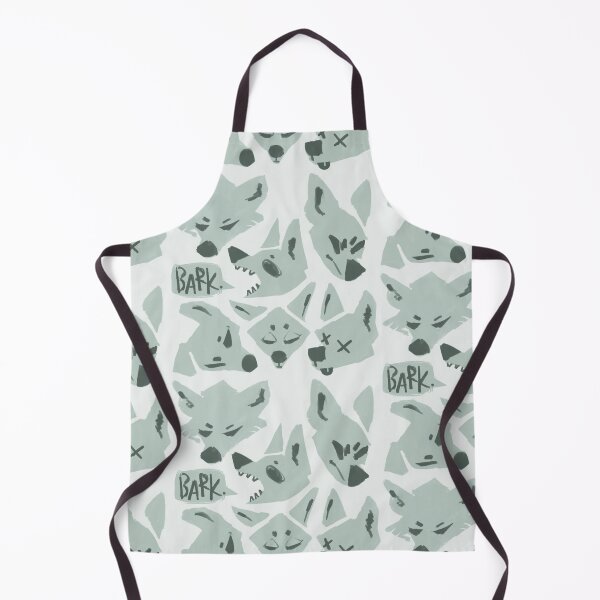 Item preview, moodier dogs bark (grey dog pattern) designed and sold by revioLATE.