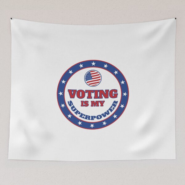 Item preview, Voting is My Superpower Get Out the Vote Be a Voter   designed and sold by The Junto Shop.
