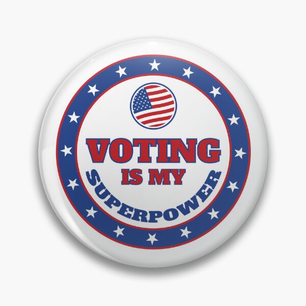 Item preview, Voting is My Superpower Get Out the Vote Be a Voter   designed and sold by The Junto Shop.