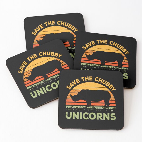 Item preview, Save The Chubby Unicorns Rhino Rhinoceros African Animal designed and sold by aaronbolser.