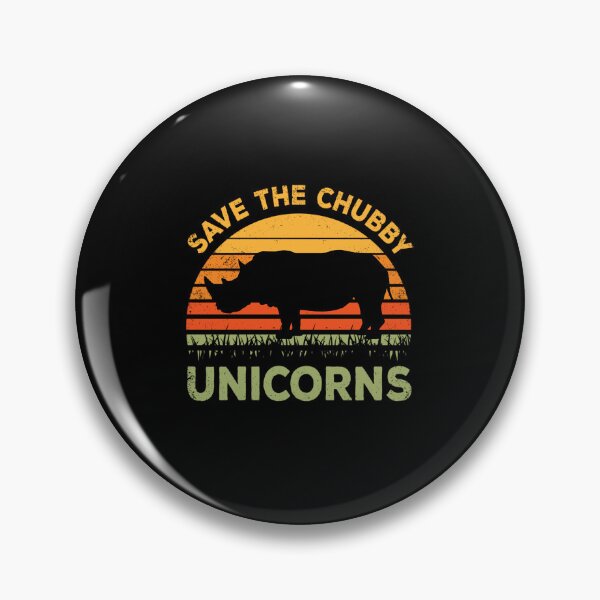 Item preview, Save The Chubby Unicorns Rhino Rhinoceros African Animal designed and sold by aaronbolser.