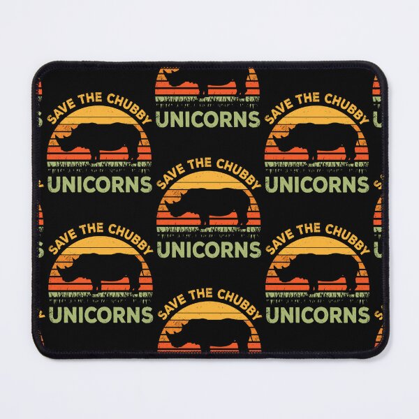 Item preview, Save The Chubby Unicorns Rhino Rhinoceros African Animal designed and sold by aaronbolser.
