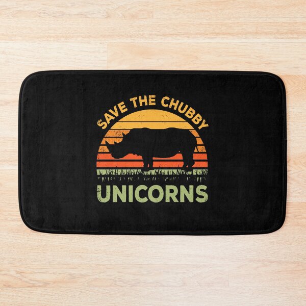 Item preview, Save The Chubby Unicorns Rhino Rhinoceros African Animal designed and sold by aaronbolser.