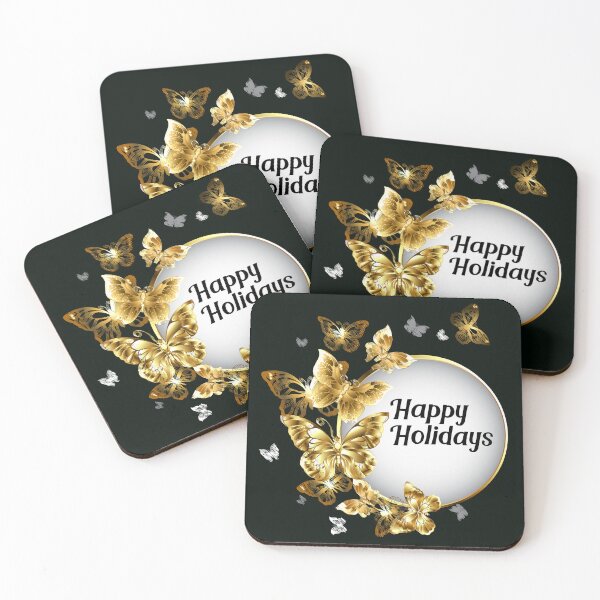 Item preview, Happy Holidays Stickers designed and sold by Yahzhani.