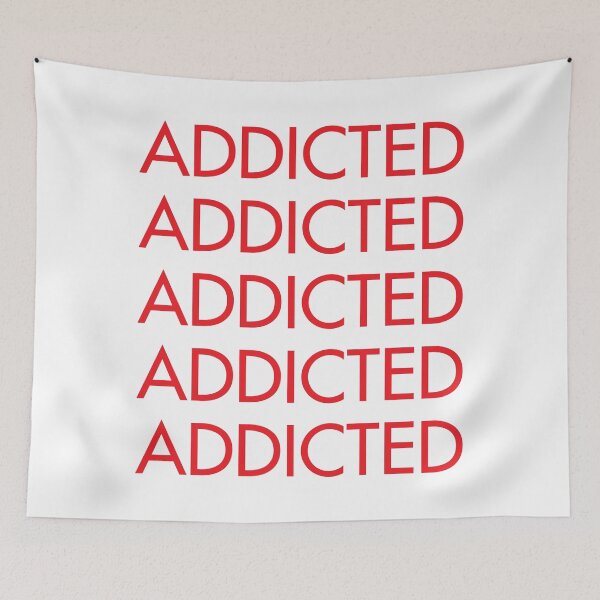 Item preview, Addicted designed and sold by 47T-Shirts.