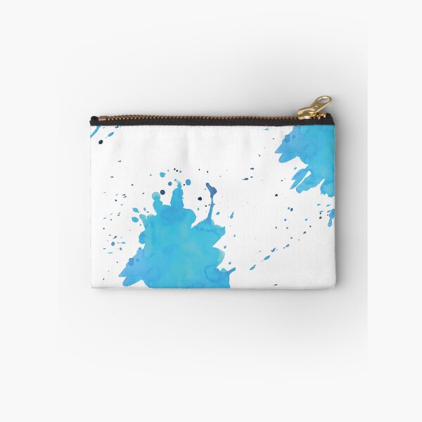 Item preview, color blot spots blue watercolor  designed and sold by lex-sky.